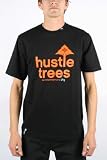 LRG Core Collection Four T Shirt - Black Padre Orange - Medium