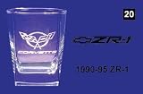 Corvette Engraved Glassware