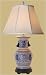 Unique Wedding / Anniversary Gift - 29 Ming Chinese Blue & White Double Happiness Symbol Lamp