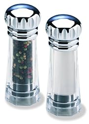 Olde Thompson 5-Inch Retro Peppermill and Salt Shaker