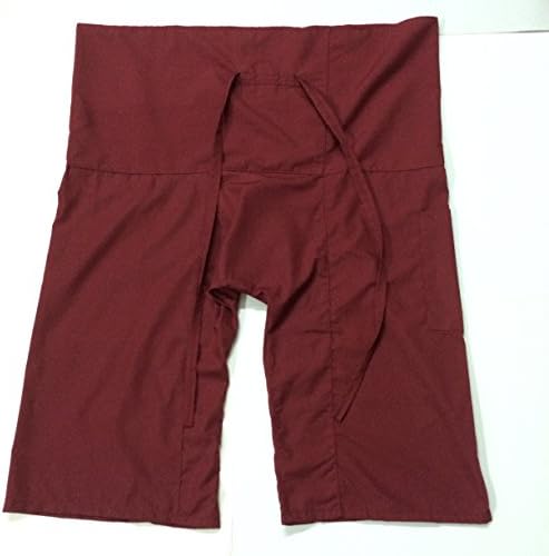 Crimson Fisherman Pants Thai Massage Pregnancy Beach Pants 3/4 Length.