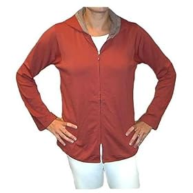 Buy Avia Ladies Yoga Hooded Jacket 2 Way Zip by Avia