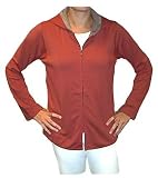 Avia Women's Yoga Hooded Jacket 2 Way Zip