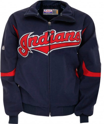 Cleveland Indians Youth Authentic Collection Therma Base Premier Jacket