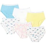 Fruit of the Loom Girls 2-6x 6 Pack Girls Wardrobe Cotton Brief