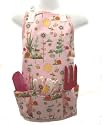 Pink Gardening Apron with Tools