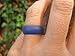 Men's Silicone Wedding Ring Band by B2ACTION. 4 Rings Pack (Black, Gray, Blue, Camo) with Gift Box