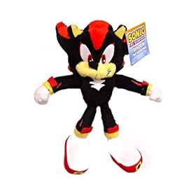  Sonic the Hedgehog Jazwares 6 Inch Plush Figure Shadow