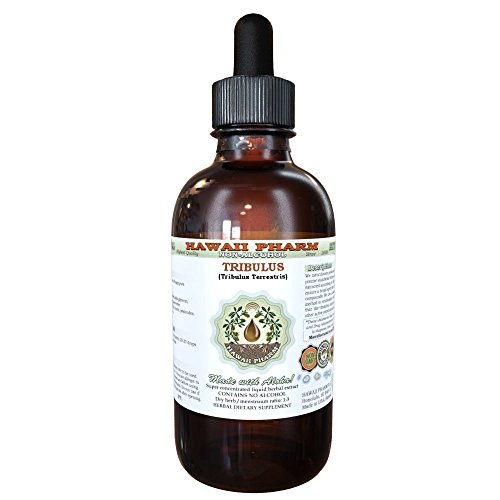 Tribulus Alcohol-Free Liquid Extract, Tribulus (Tribulus Terrestris) Dried Fruit Glycerite Natural Herbal Supplement, Hawaii Pharm, USA 2 fl.oz
