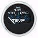 Faria Chesapeake Black SS Marine Instruments Water Temp. Gauge Style 100 To 250