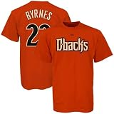 Majestic Arizona Diamondbacks #22 Eric Byrnes Red Youth Players T-shirt