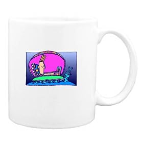 Mug with centipede, pillow, sleeping, bed, caterpillar by Shopzeus