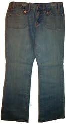 Women's Old Navy Jeans Blue Denim Ultra Low Waist Size 8