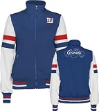New York Giants Women's Full-Zip Color-Blocked Polyester Softshell Jacket