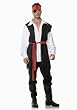 5Pc Buff Buccaneer - Pirate Men's Holiday Party Costume
