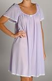Amanda Rich Short Sleeve Knee Length Nightgown (146)