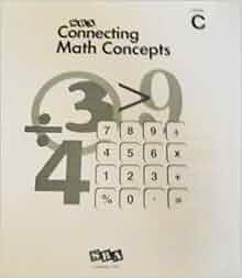 Connecting Math Concepts Math Fact Worksheets, Level C (Blackline