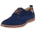 Kingdom Mall Men's Oxfords Shoes Suede Shoes Casual Lace Up Leather Loafers