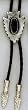 Arrowhead Bolo Tie with Black Accent