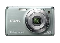 Sony Cybershot DSCW210G Camera - Green (12.1MP, 4x optical zoom) 2.7"LCD