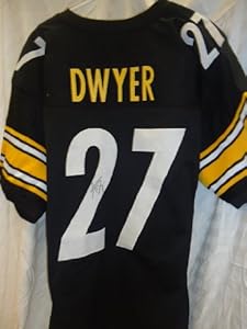 Jonathan Dwyer Signed Pittsburgh Steelers Custom Replica Jersey- Autographed