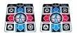 Playstation 2 Two DDR Dance Pads Combo