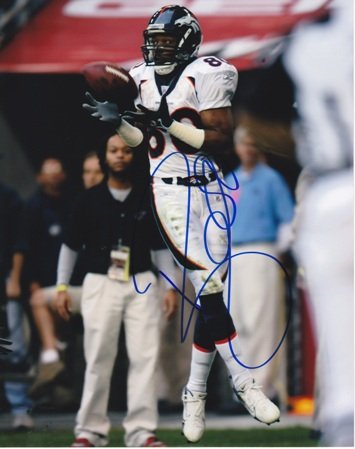 Rod Smith Autographed Denver Broncos 8x10 Photo