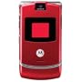 Motorola RAZR V3 Unlocked Phone with Quad-Band GSM, Camera and Video Player--International Version with Warranty (Cherry Red)