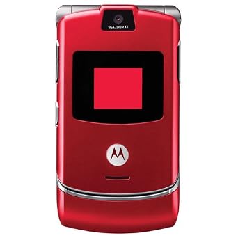 Motorola RAZR V3 Unlocked Phone with Quad-Band GSM, Camera an