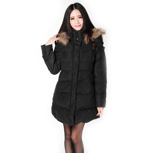 SHIKISHA[シキシャ] ダウンコート レディース ファー付フードデザインダウンコート コート ジャケット