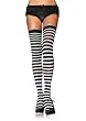 Leg Avenue Women's Nylon Striped Stockings
