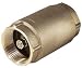 Little Giant BCV-112 Brass Check Valve, 1-1/2 Stainless Steel Spring, Tapered Seat (577734)