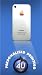 iPhone 4/4s Retro Apple Logo Vinyl Decal/Sticker