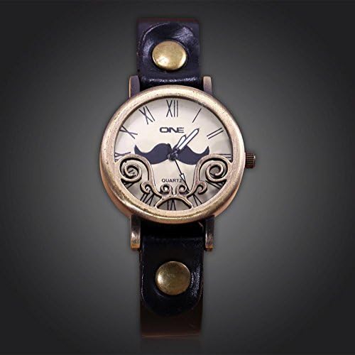 SunShine Day 2015 Retro Design Watch Women Punk Watches Ladies Clock Leather Strap Women Casual Wristwatch Relogio Feminino