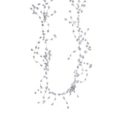 Kurt Adler 6 Plastic Ice Wire Clear Garland