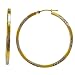 41iyLTjm78L. SL75  Bonded 14k Gold and Sterling Silver DiamondCut Satin