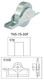 TRUSCO ステンレスベアリング戸車コマ径36平 THS1536F