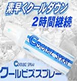 2個以上で送料無料!激安セール!冷却スプレー クールスプレー 暑さ対策 冷却グッズ「クールビズスプレー」