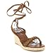 Franco Sarto Herbal Brown wedges