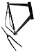 Track Bike Fixie Frame W/Fork Single Speed 59cm