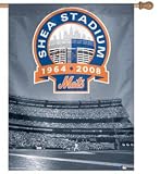 SHEA STADIUM Final Season New York METS House Flag or Banner New Gift