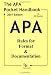 The APA Pocket Handbook: Rules for Format and Documentation [Conforms to 6th Edition APA]