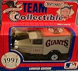 San Francisco Giants 1991 Matchbox MLB Diecast Ford Model A Truck White Rose Collectible Toy Car 1:64 Scale