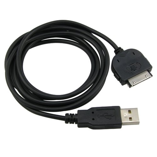 Black Charging USB Sync Transfer Data Cable for Apple iPhone 3G, iPhone / iPod Touch, Touch Gen 2, image