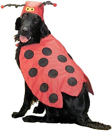 Small Lady Bug Dog Costume - 2 Pieces
