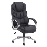 High Back Executive Leather Ergonomic Office Desk Computer Chair