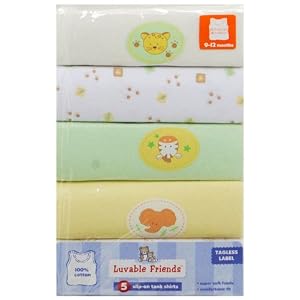 Luvable Friends Five Piece Tank Top Set