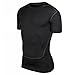ROPALIA Mens Athletic Compression Slim Stretchy Shirt Short Sleeve Sports Shirts