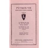 1935 PLYMOUTH SIX Owners Manual User Guide by Plymouth