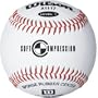 Wilson Minor League,Coach Pitch and Tee Ball Play Baseballs (12/Pack)